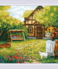 Country House cross stitch kit by RIOLIS Ref. no.: 1845 - Hobby.lt 🇬🇧