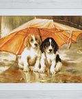 Couple under an Umbrella SG550 - Cross Stitch Kit by Luca - s - Hobby.lt 🇬🇧