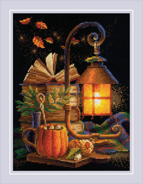 Cozy Autumn. Cross Stitch kit by RIOLIS Ref. no.: 2146