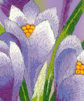 Crocuses. Satin Stitch - Cross Stitch Kit from RIOLIS Ref. no.:0065 PT - Hobby.lt 🇬🇧