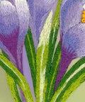 Crocuses. Satin Stitch - Cross Stitch Kit from RIOLIS Ref. no.:0065 PT - Hobby.lt 🇬🇧