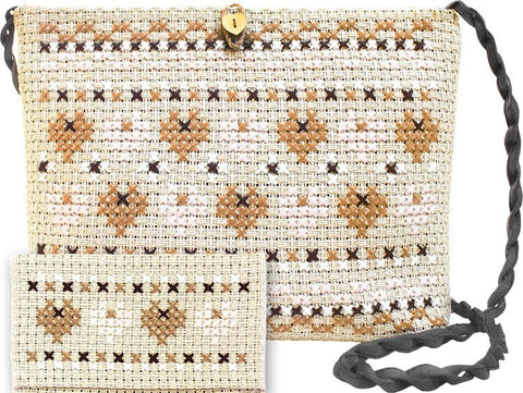 Cross Stitch Hand Bag SBAG008 - Cross Stitch Kit by Luca - s - Hobby.lt 🇬🇧