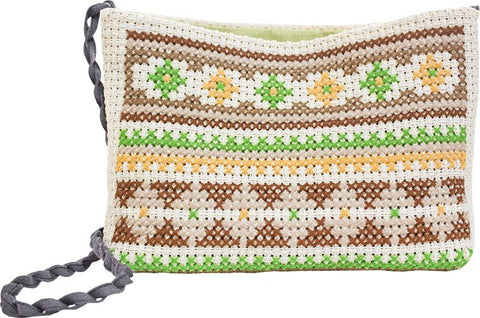 Cross Stitch Hand Bag SBAG011 - Cross Stitch Kit by Luca - s - Hobby.lt 🇬🇧