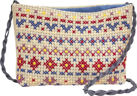 Cross Stitch Hand Bag SBAG013 - Cross Stitch Kit by Luca - s - Hobby.lt 🇬🇧