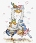 Cross Stitch Kit 2 Ducks SM - 207 - Hobby.lt 🇬🇧