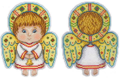 Cross Stitch Kit Angel SR - 158 - Hobby.lt 🇬🇧
