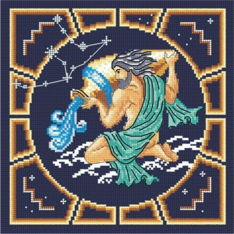 Cross Stitch Kit Aquarius SBK - 002 - Hobby.lt 🇬🇧