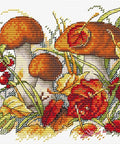 Cross Stitch Kit Autumn Forest Treasures SM - 193 - Hobby.lt 🇬🇧