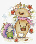 Cross Stitch Kit Autumn Spines SM - 231 - Hobby.lt 🇬🇧