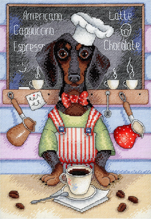 Cross Stitch Kit Barista SNV-678