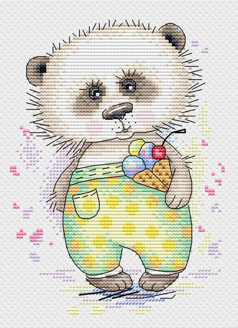 Cross Stitch Kit Bear SM-183