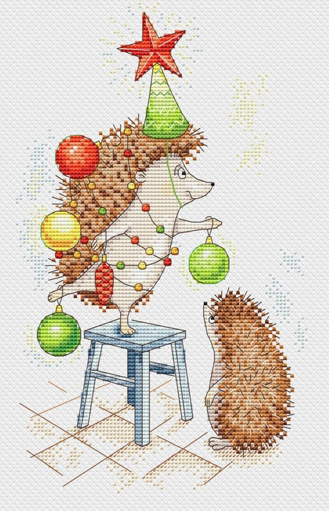 Cross Stitch Kit Before the Celebration SM - 186 - Hobby.lt 🇬🇧
