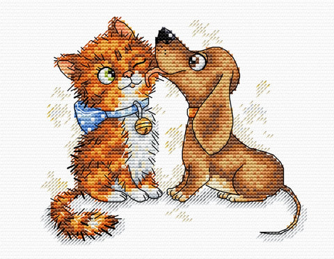 Cross Stitch Kit Best Friends SM-191