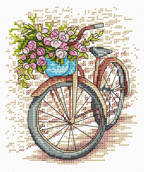 Cross Stitch Kit Bicycle SM-029