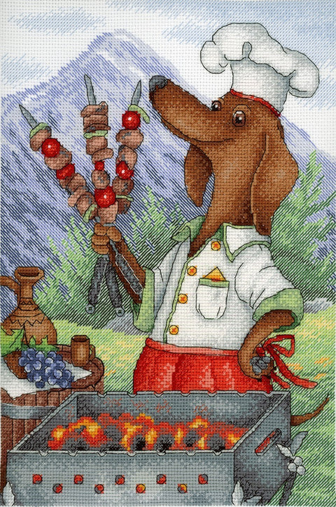 Cross Stitch Kit Charming Cook SNV-679