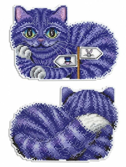 Cross Stitch Kit Cheshire Cat SR - 402 - Hobby.lt 🇬🇧