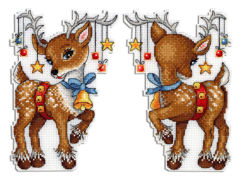 Cross Stitch Kit Christmas Helper SR-452