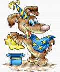 Cross Stitch Kit Circus Jump SM - 047 - Hobby.lt 🇬🇧