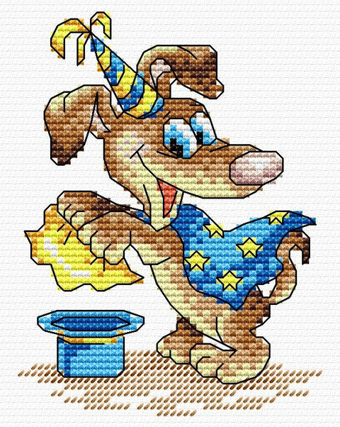 Cross Stitch Kit Circus Jump SM - 047 - Hobby.lt 🇬🇧