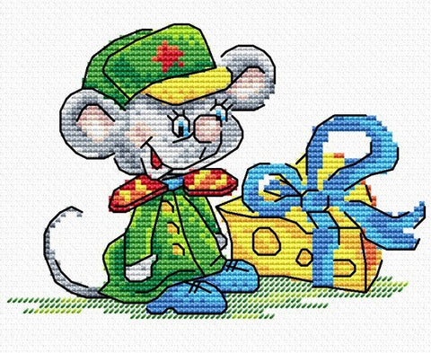 Cross Stitch Kit Commander - in - Cheese SM - 005 - Hobby.lt 🇬🇧