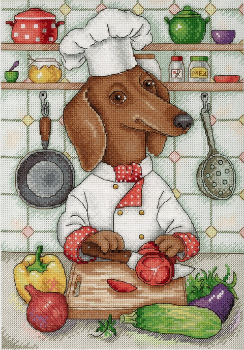 Cross Stitch Kit Cook SNV-676