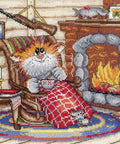 Cross Stitch Kit Cozy Evening SNV - 521 - Hobby.lt 🇬🇧