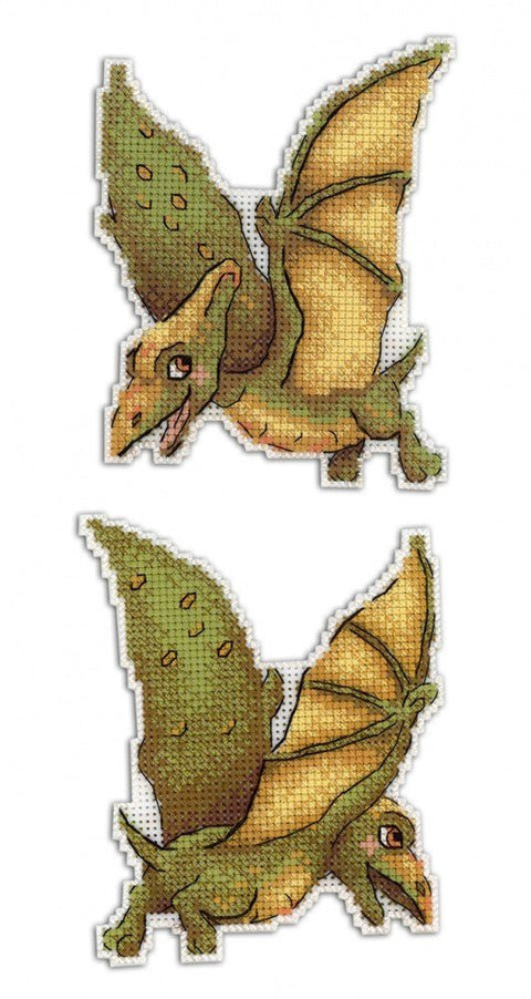 Cross Stitch Kit Dinosaurs - Pterodactyl SR - 300 - Hobby.lt 🇬🇧