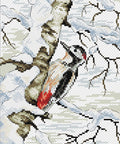 Cross Stitch Kit (Discontinued) Woodpecker SM - 099 - Hobby.lt 🇬🇧