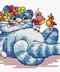 Cross Stitch Kit Do - Re - Meow SM - 025 - Hobby.lt 🇬🇧