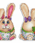 Cross Stitch Kit Easter Bunny SR - 408 - Hobby.lt 🇬🇧