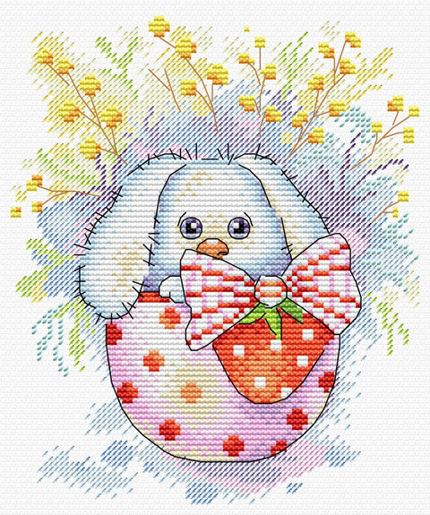 Cross Stitch Kit Easter Rabbit SM-225