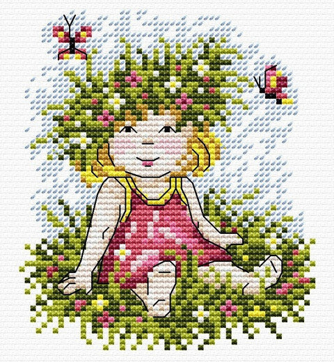 Cross Stitch Kit Enchantment Herself SM - 007 - Hobby.lt 🇬🇧