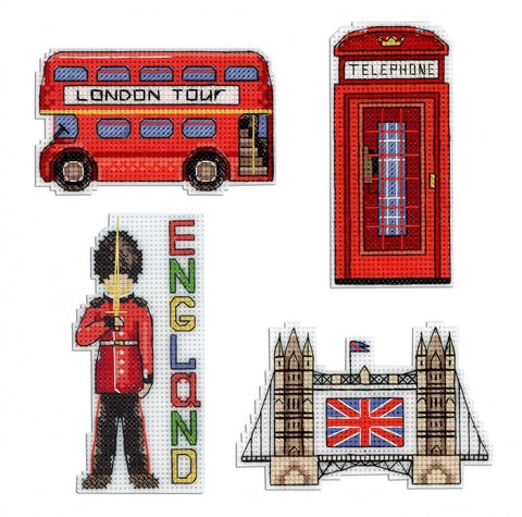 Cross Stitch Kit England - Magnets SR - 305 - Hobby.lt 🇬🇧