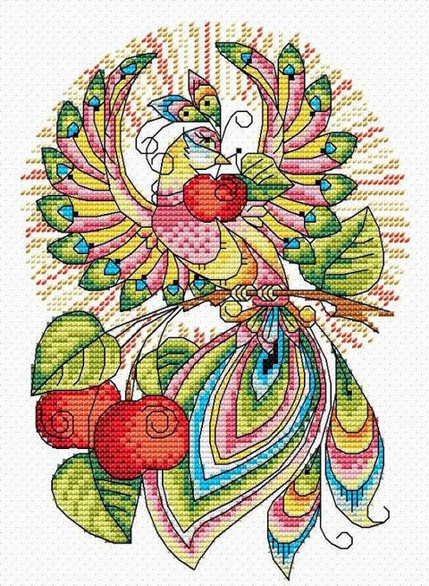 Cross Stitch Kit Fairytale Bird SM-049