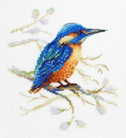 Cross Stitch Kit Feathered Observer SA - 028 - Hobby.lt 🇬🇧