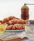 Cross Stitch Kit French Breakfast SNV - 655 - Hobby.lt 🇬🇧