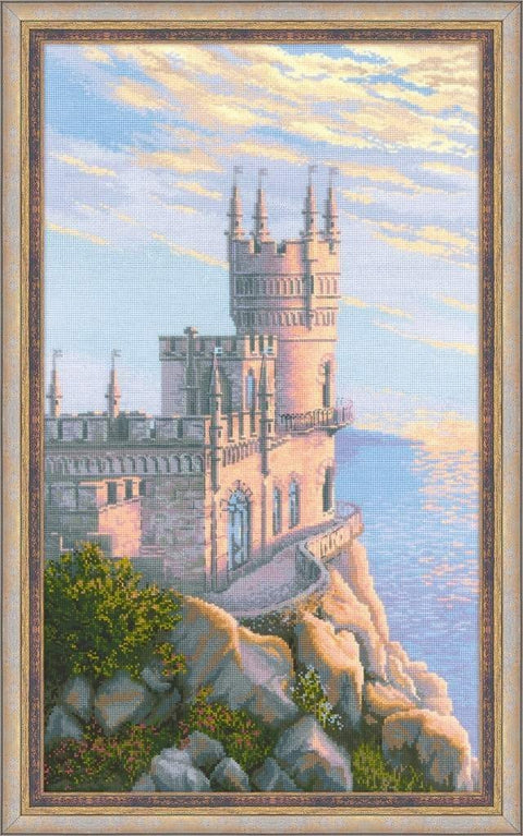 Cross Stitch Kit from RIOLIS 1645 Swallow's Nest - Hobby.lt 🇬🇧