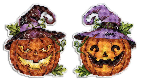 Cross Stitch Kit Halloween Pumpkin SR - 313 - Hobby.lt 🇬🇧