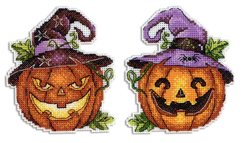 Cross Stitch Kit Halloween Pumpkin SR-313