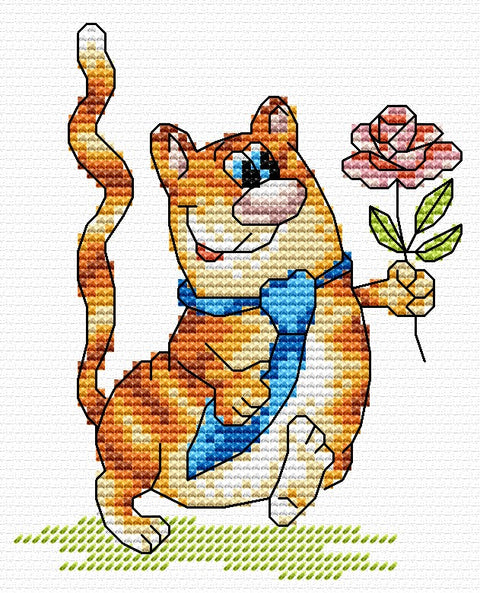 Cross Stitch Kit Heart Seeker SM-046