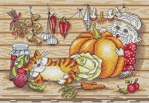 Cross Stitch Kit Hearth Guardian SM-082