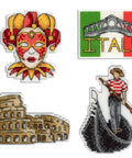 Cross Stitch Kit Italy - Magnets SR - 309 - Hobby.lt 🇬🇧