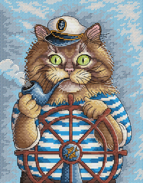 Cross Stitch Kit Kitten SM-214