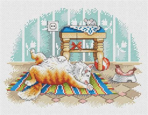 Cross Stitch Kit Life is Wonderful! SM-198