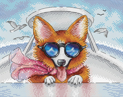 Cross Stitch Kit Living in Style SM-391