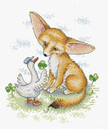 Cross Stitch Kit Lovely Friend SM - 208 - Hobby.lt 🇬🇧