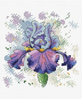 Cross Stitch Kit Lush Iris SM - 383 - Hobby.lt 🇬🇧