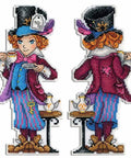 Cross Stitch Kit Mad Hatter SR - 349 - Hobby.lt 🇬🇧