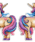Cross Stitch Kit Magic Unicorns SR - 317 - Hobby.lt 🇬🇧