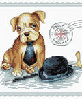 Cross Stitch Kit My Best Friend. England SM - 068 - Hobby.lt 🇬🇧